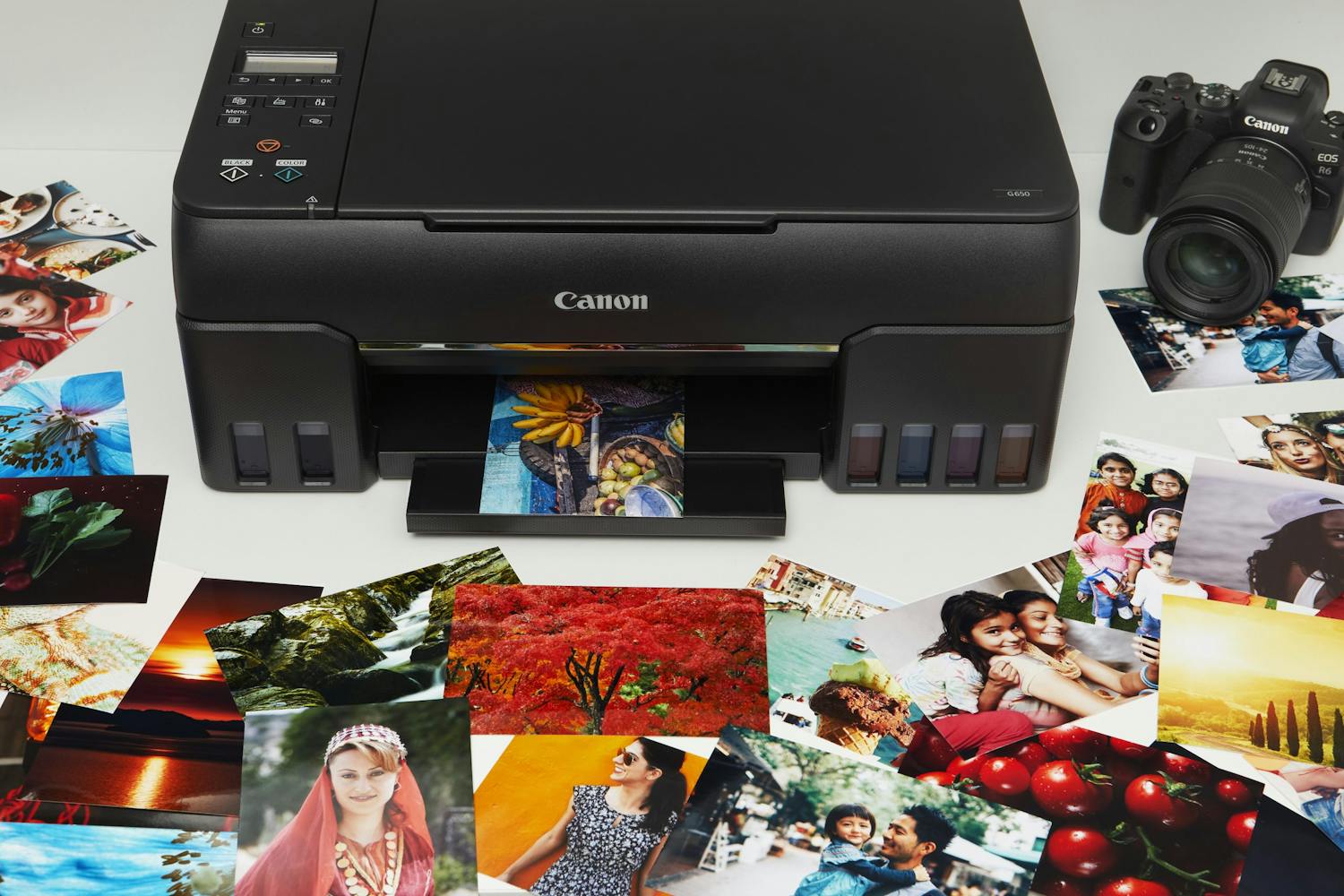Canon Pixma G650 Bläcknivåerna syns tydligt i Canons nya multifunktionsskrivare.